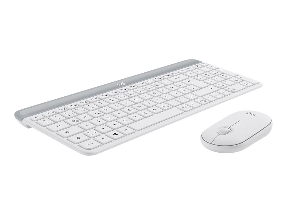 Logitech Slim Wireless Combo MK470 - Tastatur-und- oben