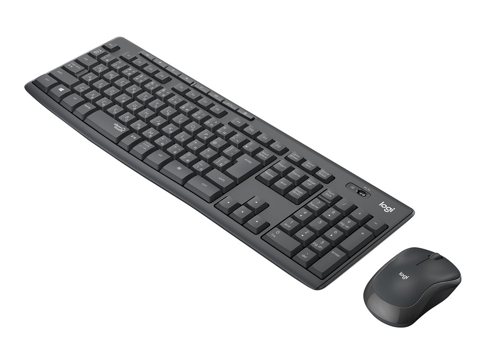 Logitech MK295 Silent - Tastatur-und-Maus-Set hint hinten