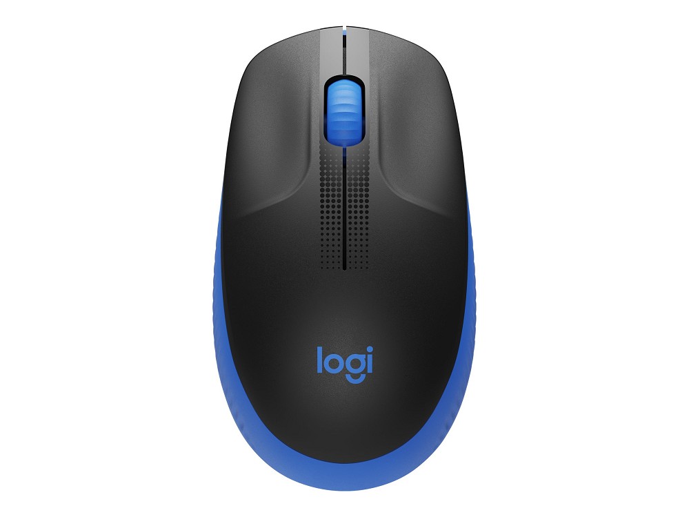 Logitech M190 - Maus - optisch - 3 Tasten - kabell hinten