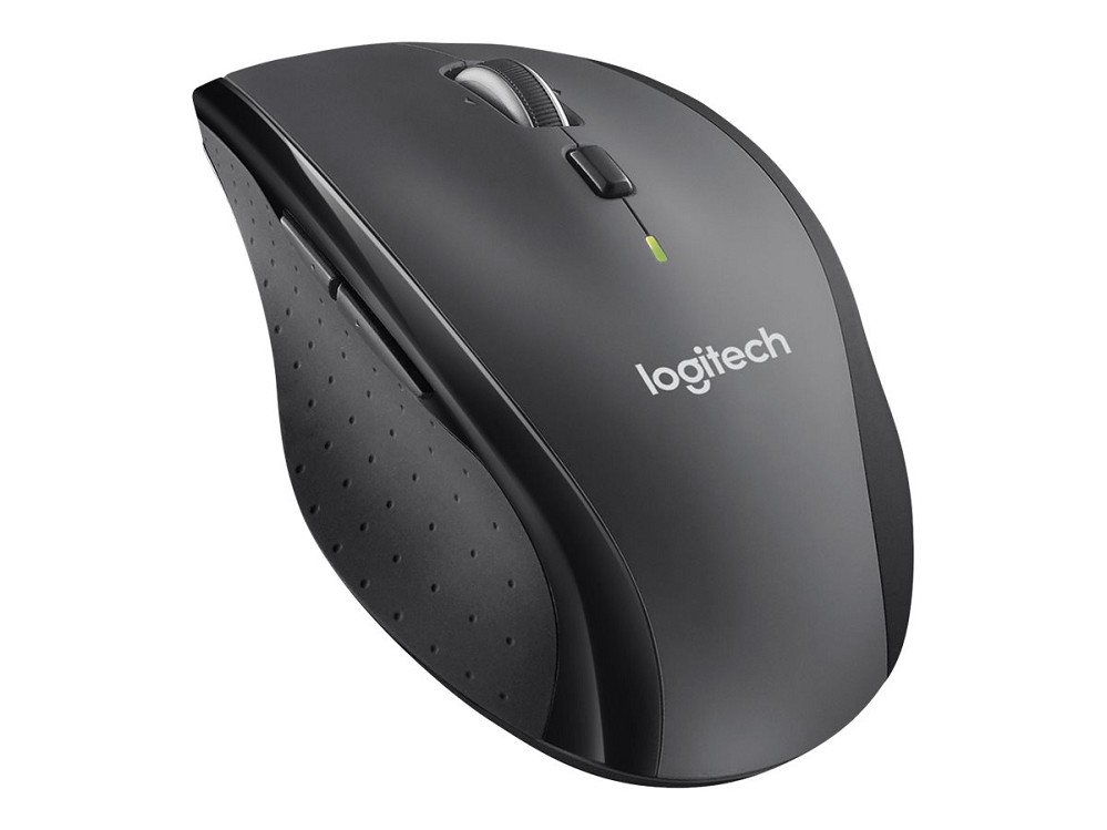 Logitech Marathon M705 - Maus - Für Rechtshänder - links