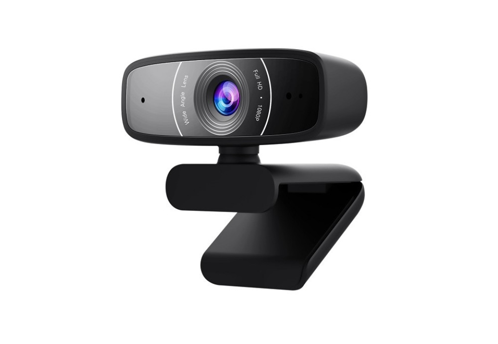 ASUS C3 Webcam 1920 x 1080 Pixel USB 2.0 Schwarz h hinten