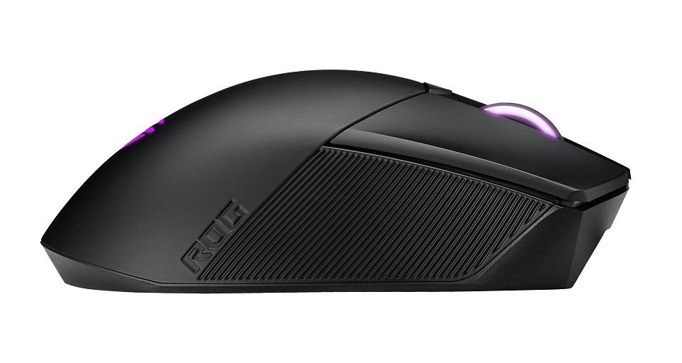 ASUS ROG Gladius III Maus Gaming rechts USB Typ-A vorn links