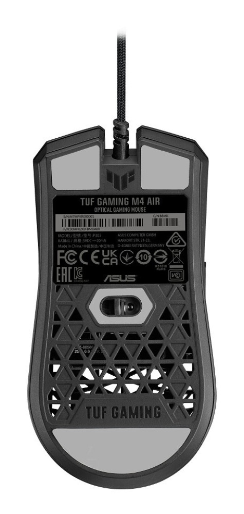 ASUS TUF Gaming M4 Air Maus Beidhändig USB Typ-A O hinten