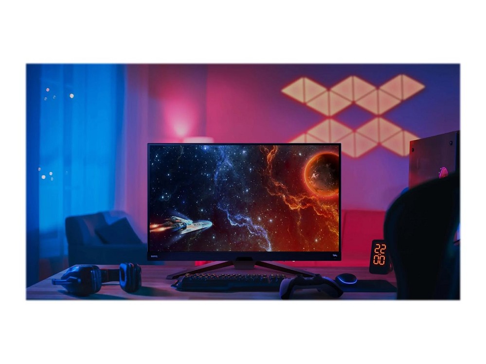 BenQ Mobiuz EX3210U - LED-Monitor - 81.3 cm (32") vorn rechts