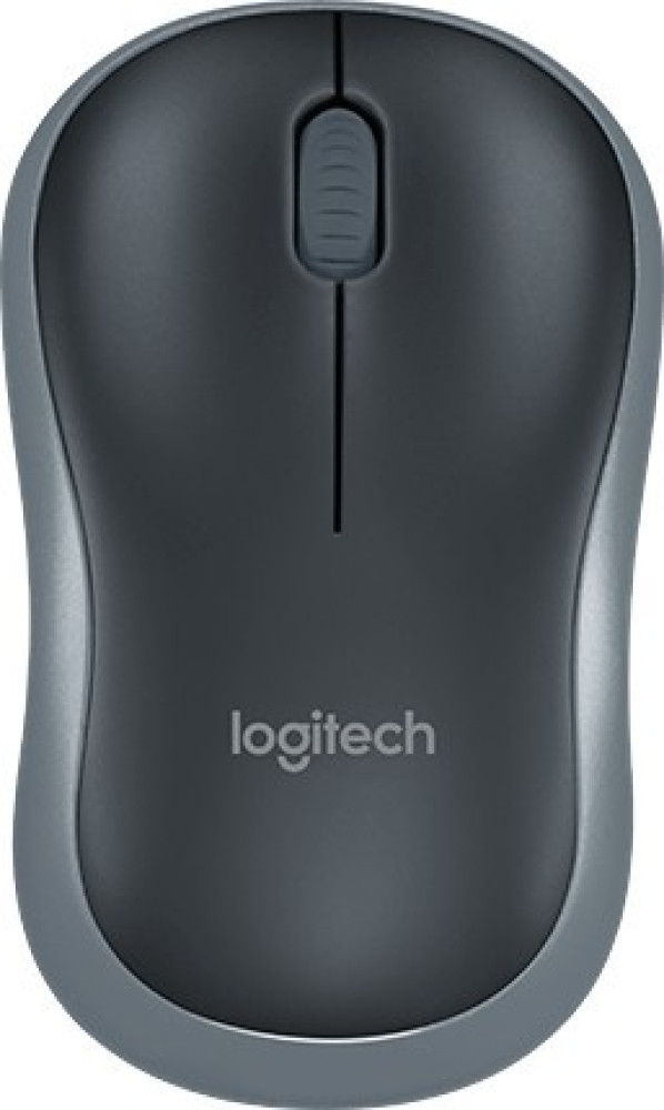 Logitech M185 Wireless Mouse schwarz/grau, USB