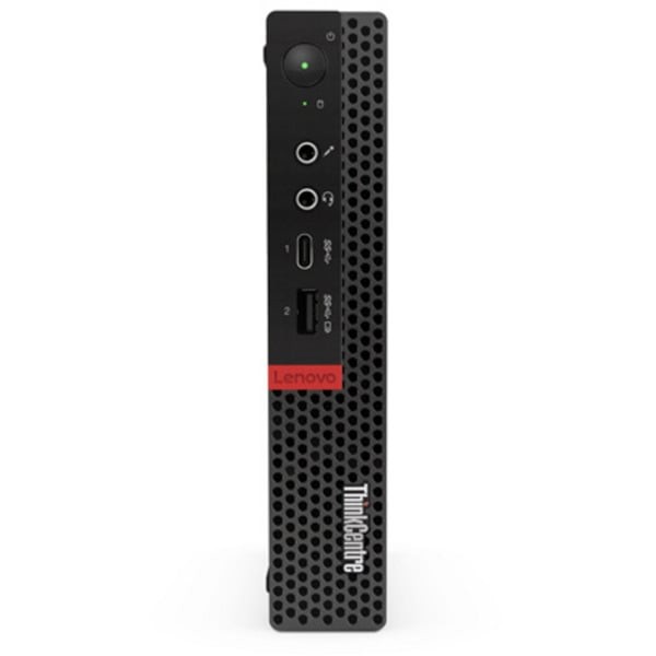 Lenovo ThinkCentre M720q Tiny – Intel Core i5-8400T, 8 GB RA hinten