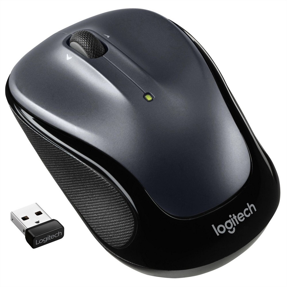 Logitech M325s - Maus - rechts- und linkshändig - hinten