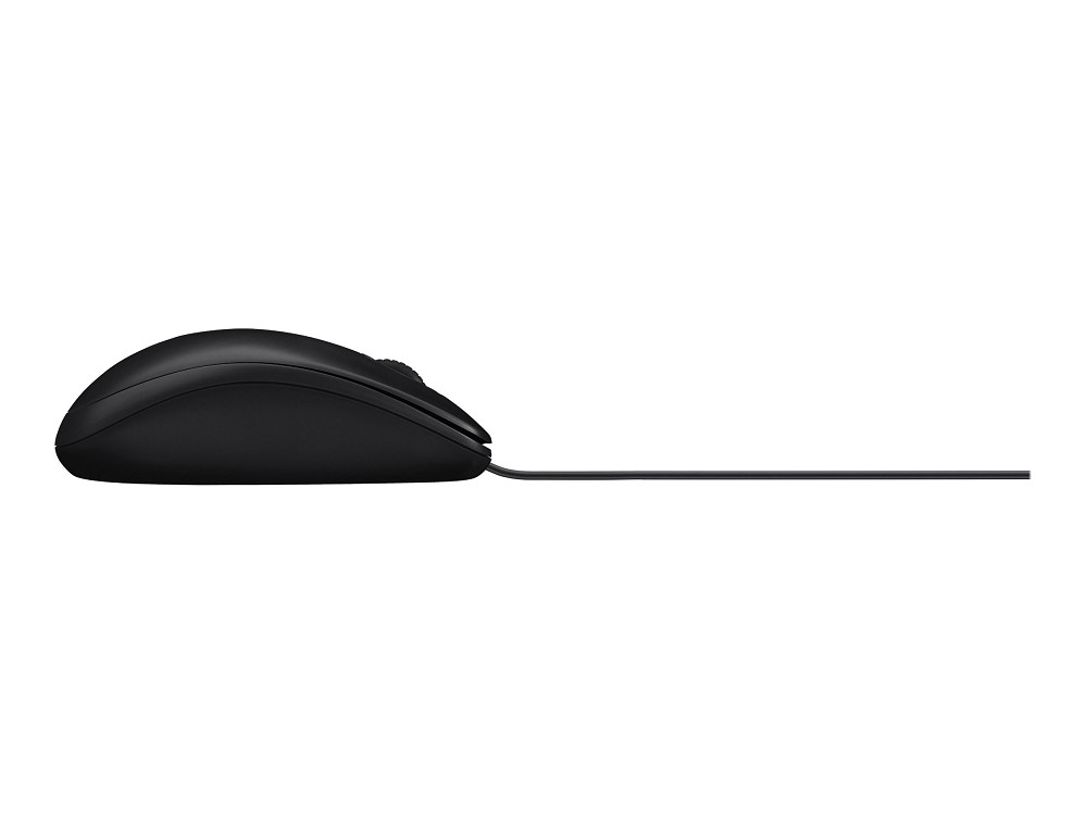 Logitech M100 - Maus - Full-Size - rechts- und lin hinten