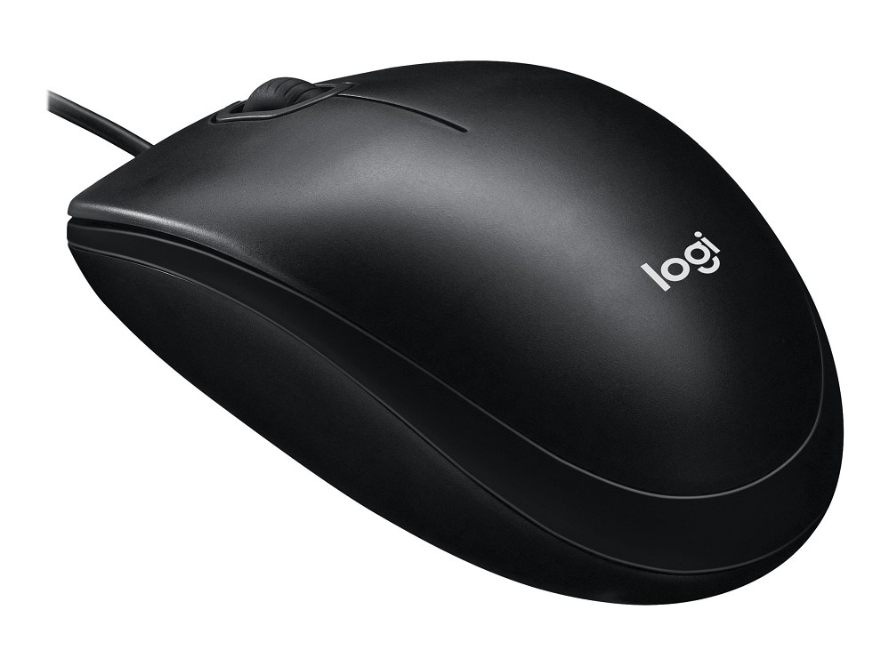 Logitech M100 - Maus - Full-Size - rechts- und lin links