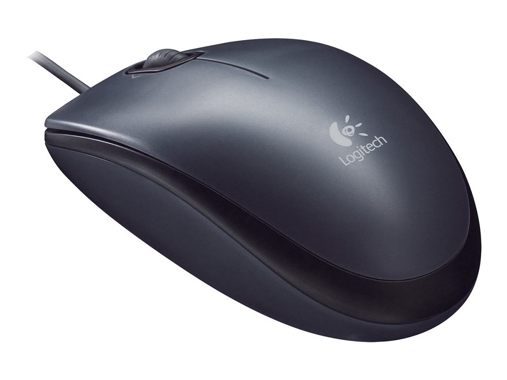 Logitech M90 - Maus - rechts- und linkshändig vorn