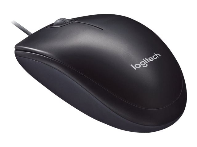 Logitech M90 - Maus - rechts- und linkshändig hint hinten