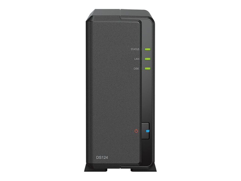 Synology Disk Station DS124 - NAS-Server  hinten hinten