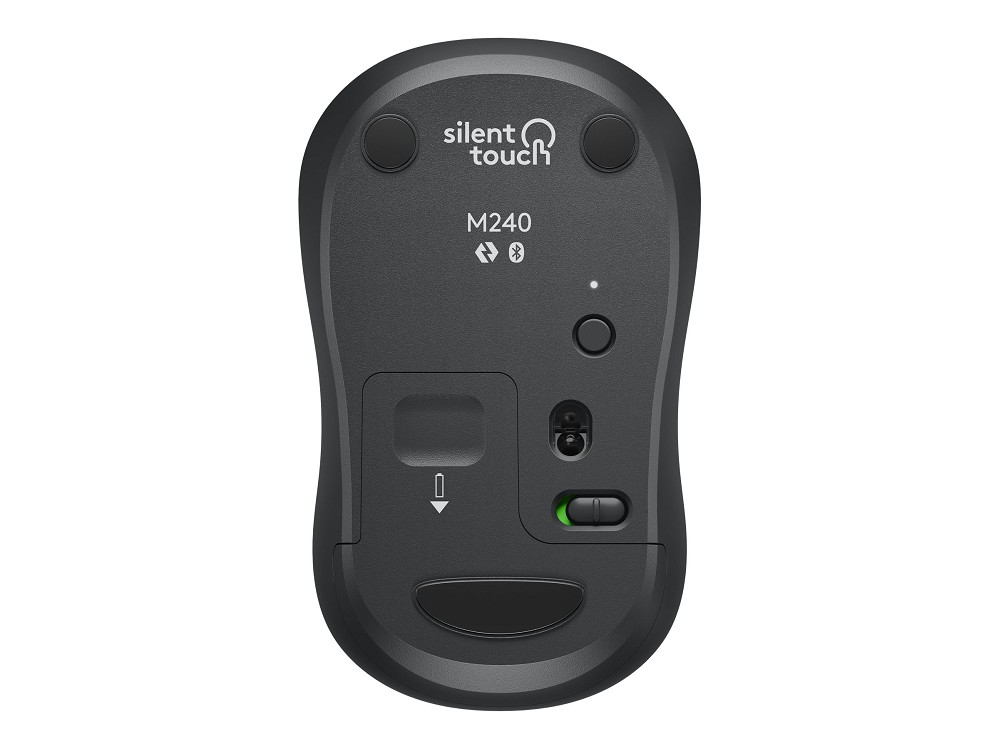 Logitech M240 Silent - Maus - rechts- und linkshän rechts