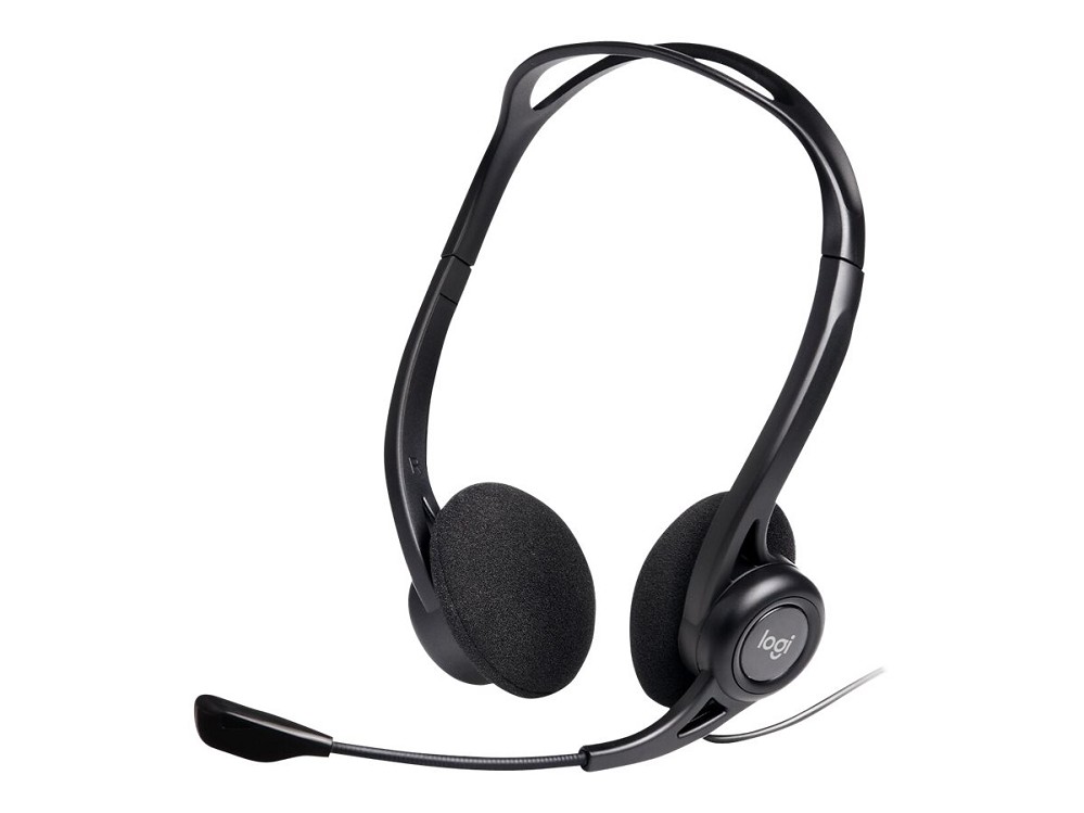 Logitech PC Headset 960 USB - Headset - On-Ear hin hinten