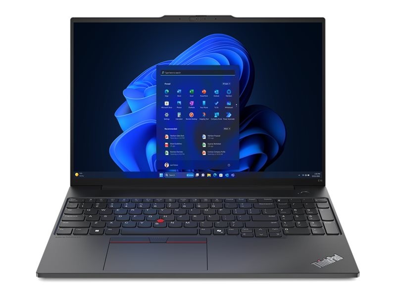 Lenovo ThinkPad E16 Gen 2 - (16") - Ryzen 5 7535HS - 8 GB RA hinten