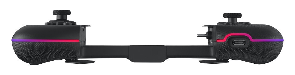 ASUS ROG Tessen Schwarz, Grau USB 3.2 Gen 1 (3.1 G vorn links