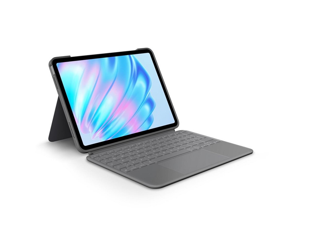 Logitech Combo Touch - Tastatur und Foliohülle - m oben