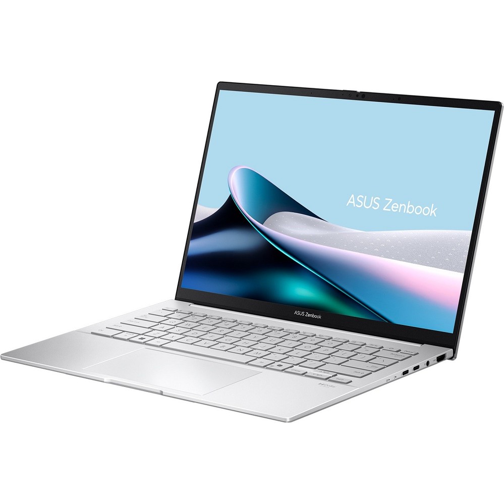 ASUS ZenBook 14 UX3405CA-PP269W, Foggy Silver, Cor hinten ASUS ZenBook 14 UX3405CA-PP269W, Foggy Silver, Cor hinten