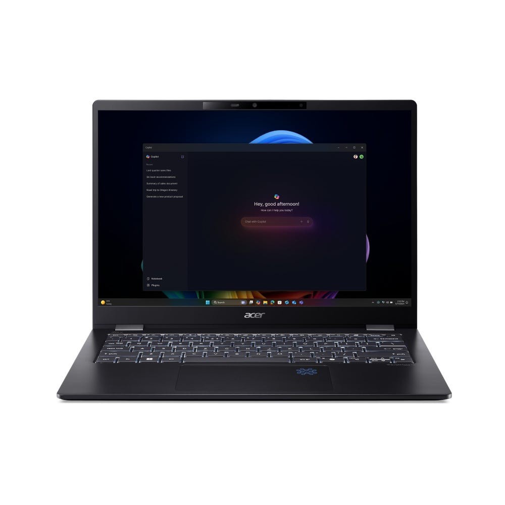 Acer TravelMate P6 TMP614-54-TCO-553Z Intel Core U hinten