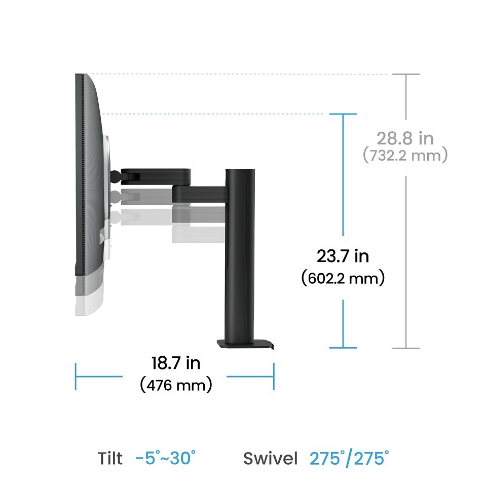 BenQ RD280UA Computerbildschirm 71,6 cm (28.2") 38 außen