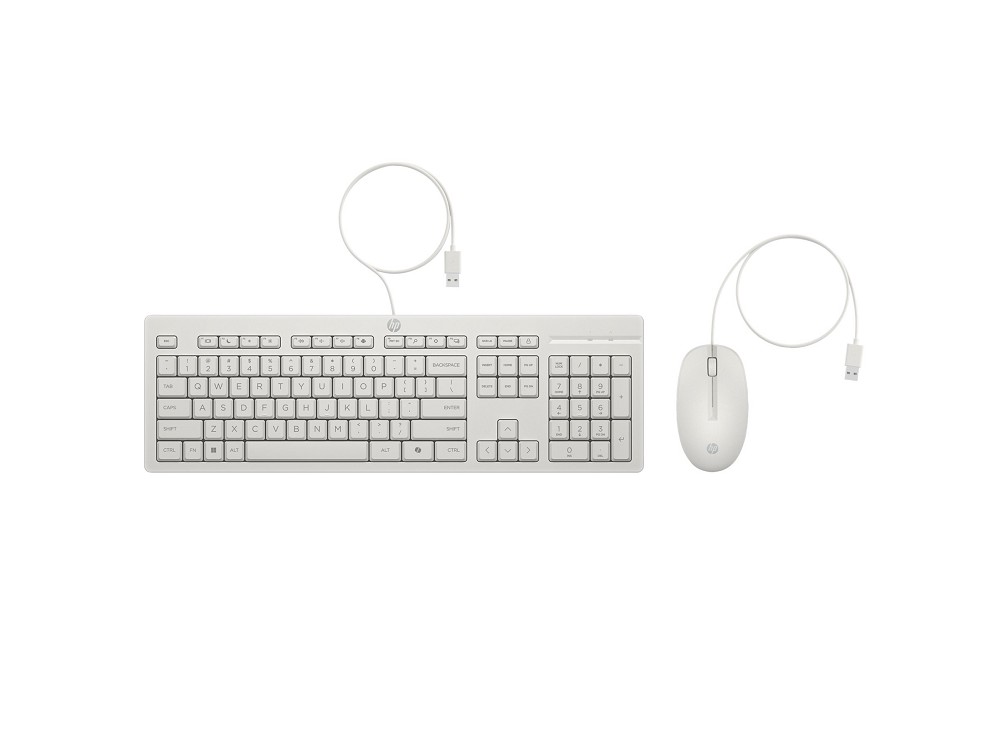HP 225 - Tastatur-und-Maus-Set - 100% - full hinte hinten