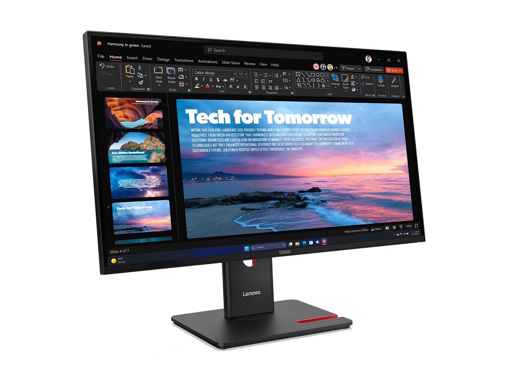 Lenovo ThinkVision T27qd-40 - LED-Monitor - QHD - hinten