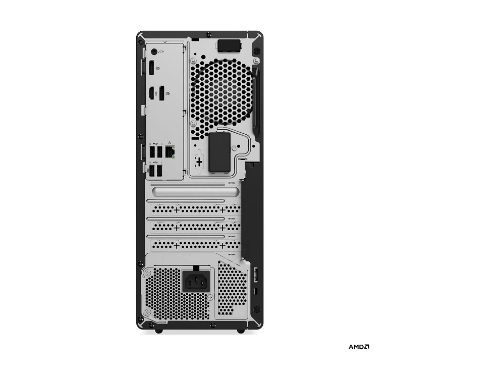 Lenovo ThinkCentre M75t Gen 5 12X9 - Tower - Ryzen hinten