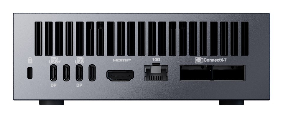 ASUS Ascent GX10 GX10-GG0026BN GB10 128 GB LPDDR5x vorn rechts