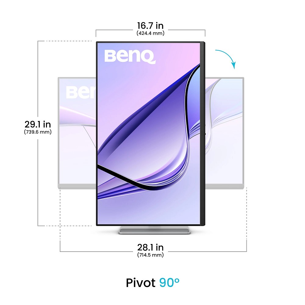 BenQ MA320UP - 80 cm (31.5") 3840 x 2160 Pixel 4K oben