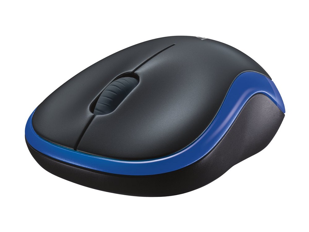 Logitech M185 - Maus - optisch - kabellos - 2.4 GH