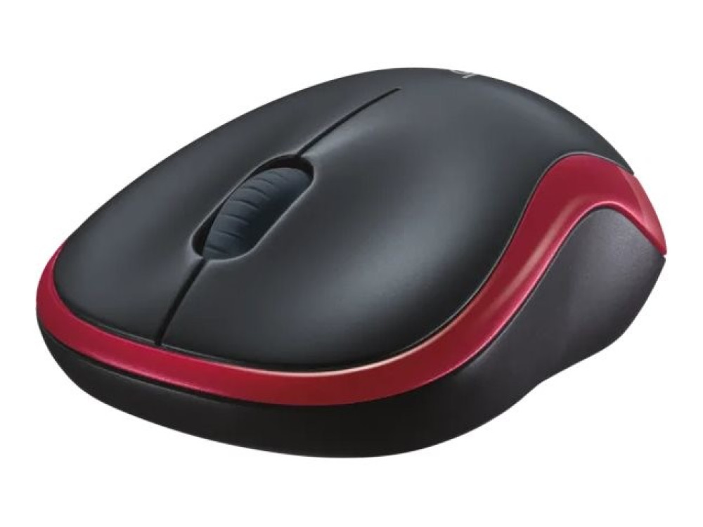 Logitech M185 - Maus - optisch - kabellos - 2.4 GH