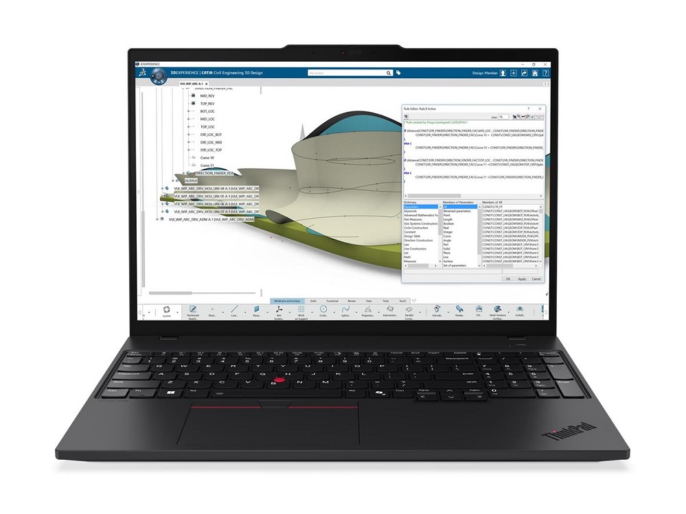 Lenovo ThinkPad P16s Gen 4 -  Core Ultra 7 255H - Win 11 Pro - NV 146