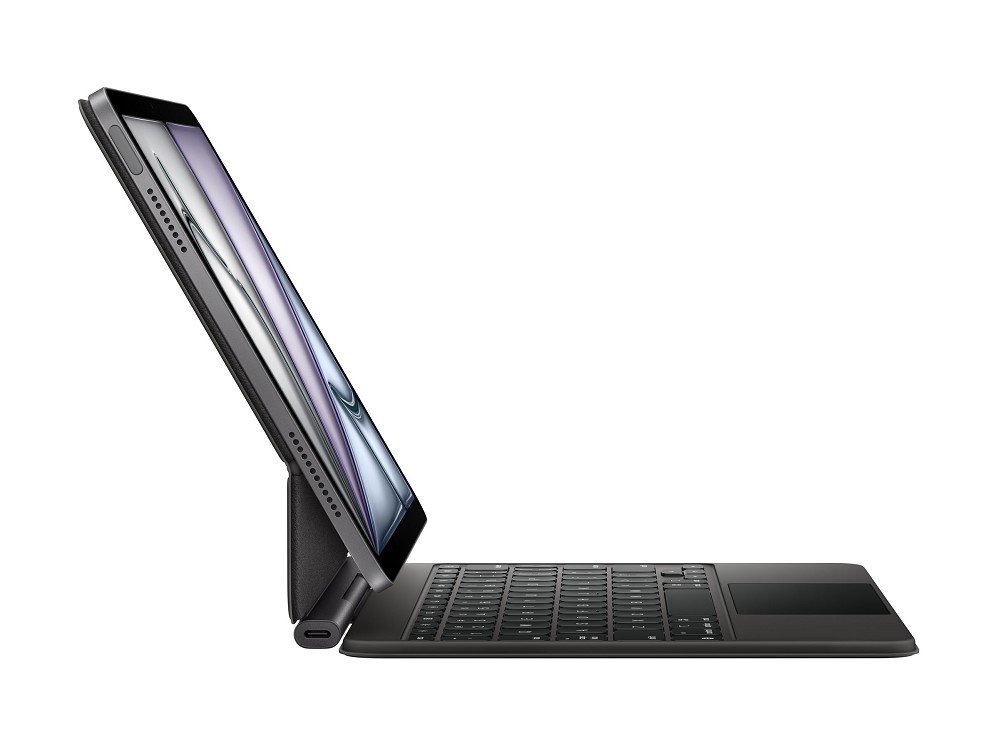 Apple Magic Keyboard - Tastatur und Foliohülle - m hinten