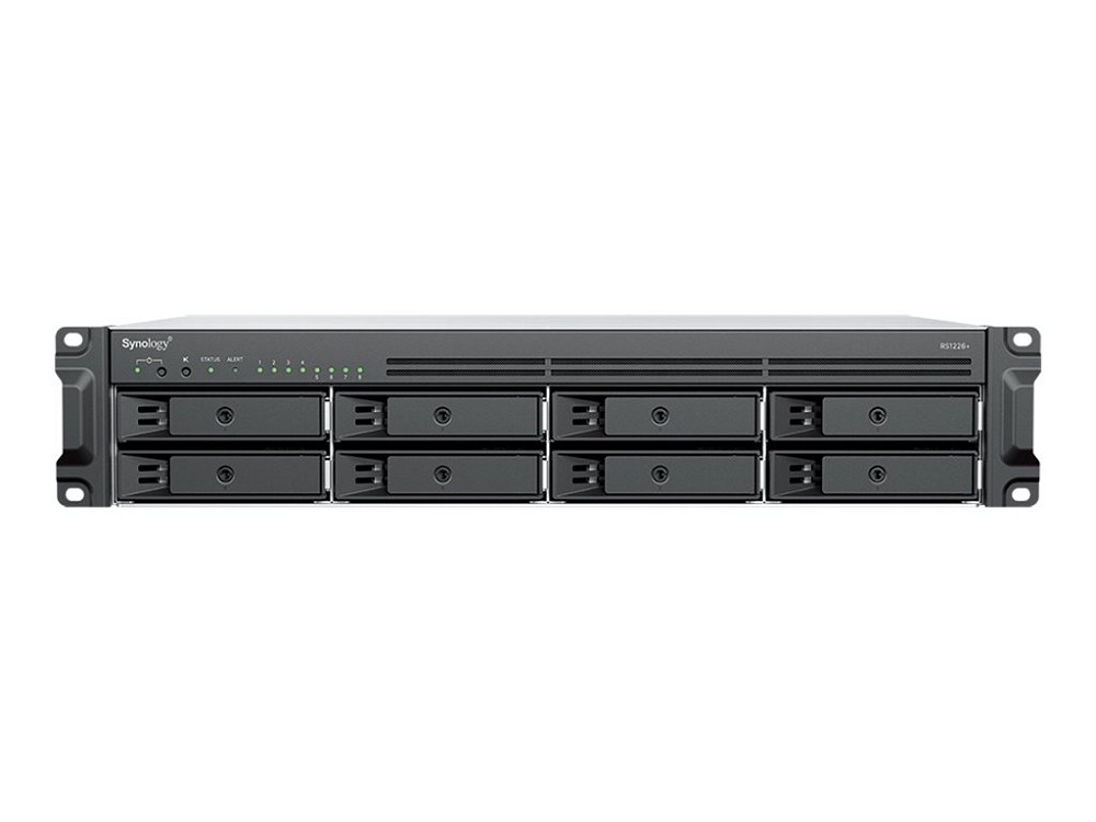 Synology RackStation RS1226RP+ - NAS-Server vorne