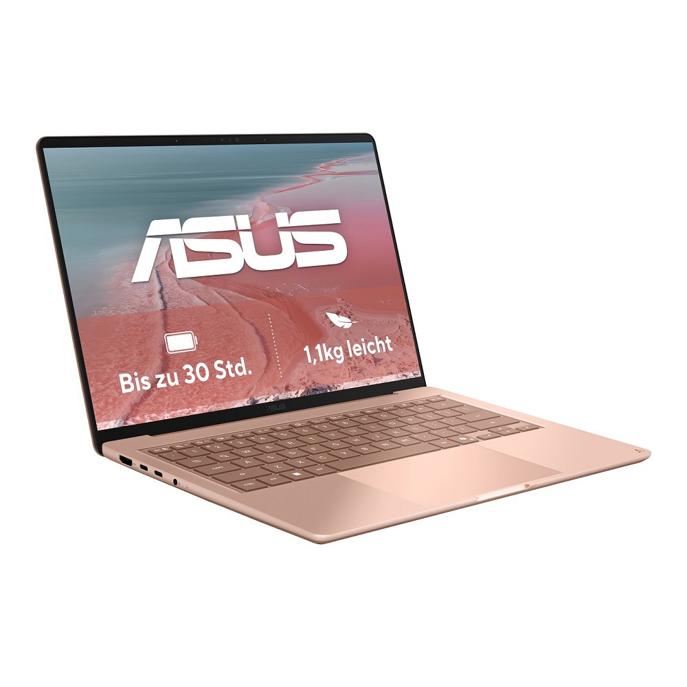 ASUS Zenbook 14 UX3480QA-U1023W, 14", Snapdragon X X1-26-100 hinten