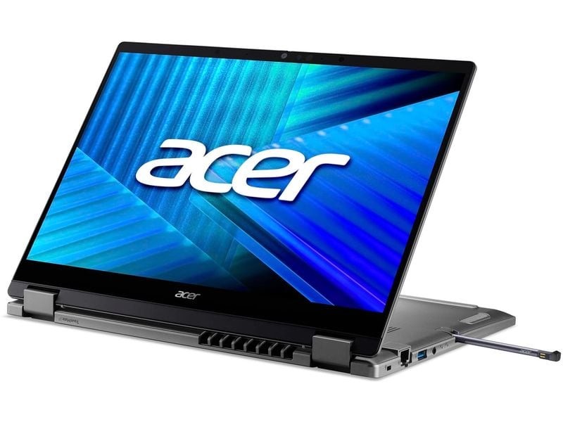 Acer TravelMate P2 Spin 14 TMP214RN-51-TCO, 14" WUXGA Touch, hinten