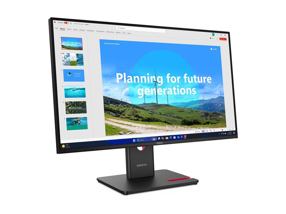 Lenovo ThinkVision T27D-40 - LED-Monitor - 68.6 cm rechts