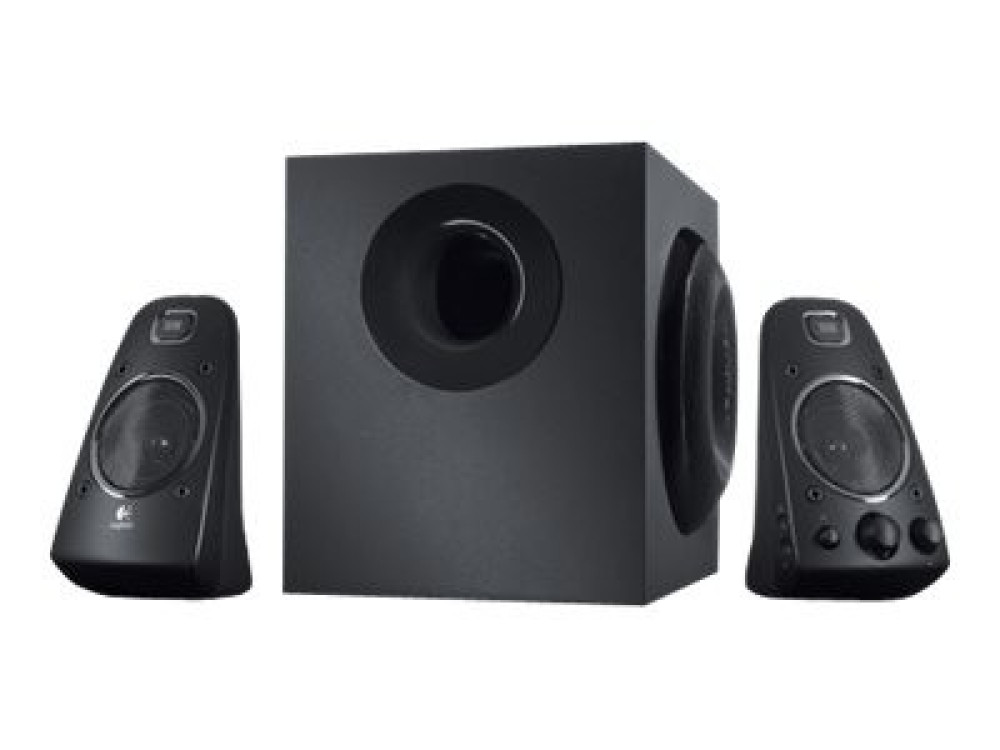 Logitech Z-623 - Lautsprechersystem - für PC - 2.1 hinten