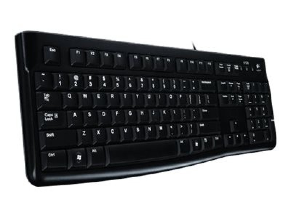 Logitech K120 - Tastatur - USB - Deutsch - OEM lin links