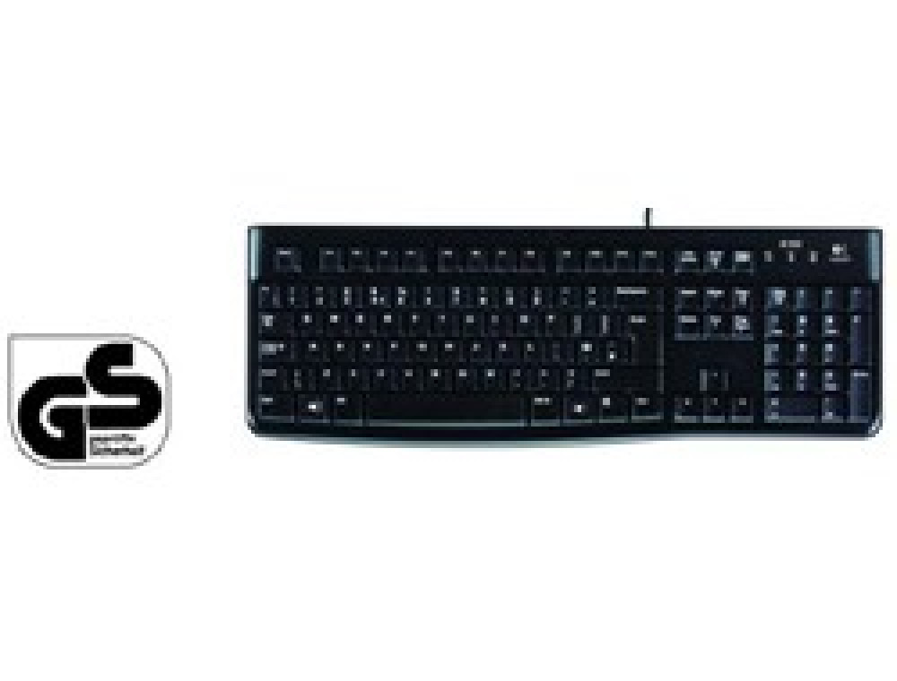 Logitech K120 - Tastatur - USB - Deutsch - OEM rec rechts