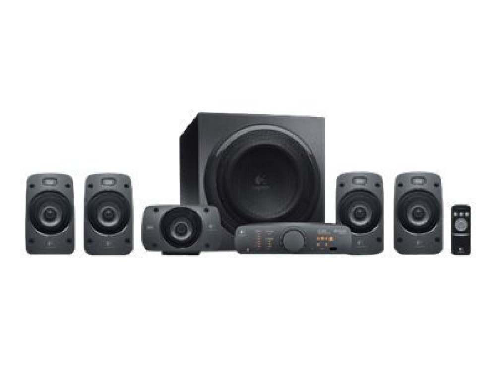 Logitech Z-906 - Lautsprechersystem - für Heimkino hinten