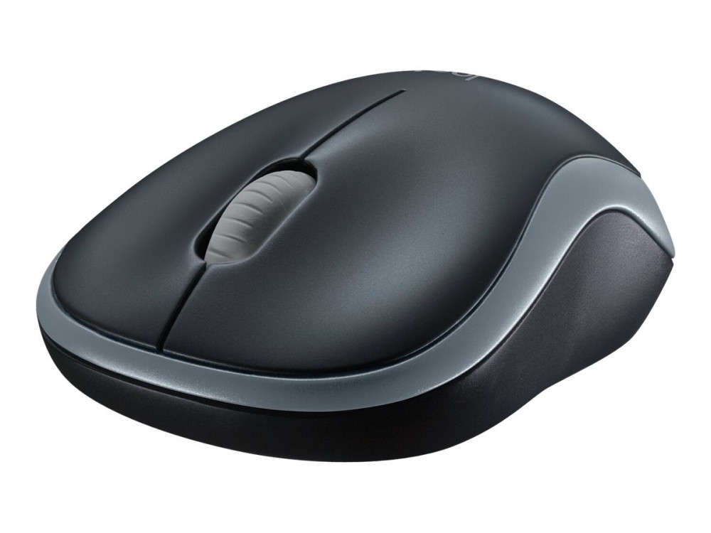 Logitech M185 - Maus - optisch - kabellos - 2.4 GH