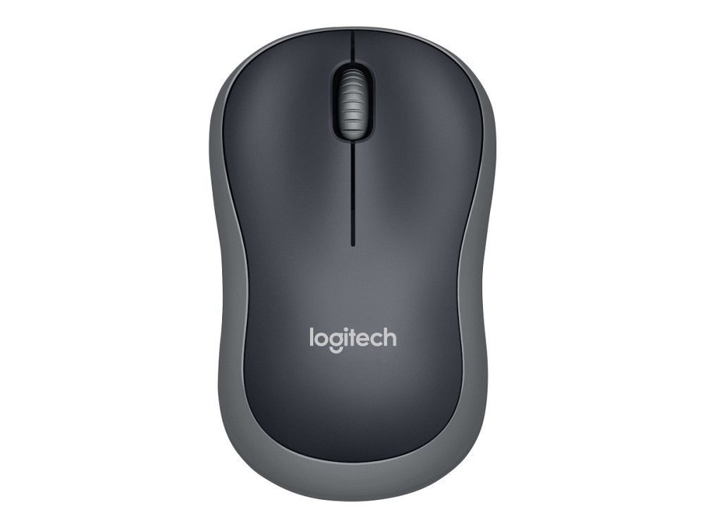 Logitech M185 - Maus - optisch - kabellos - 2.4 GH hinten