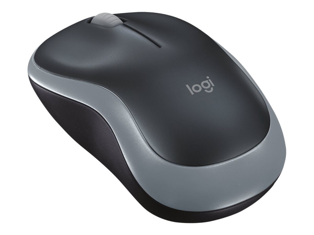 Logitech M185 - Maus - optisch - kabellos - 2.4 GH links