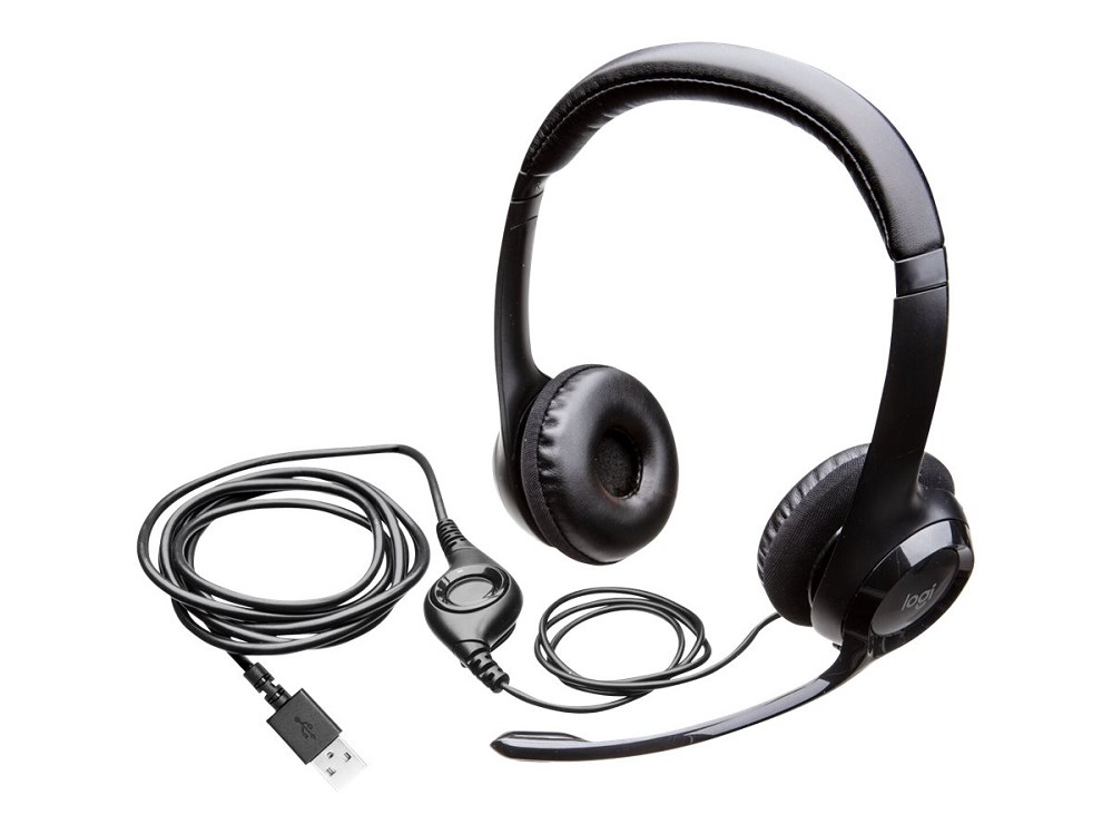 Logitech USB Headset H390 - Headset - ohrumschließ
