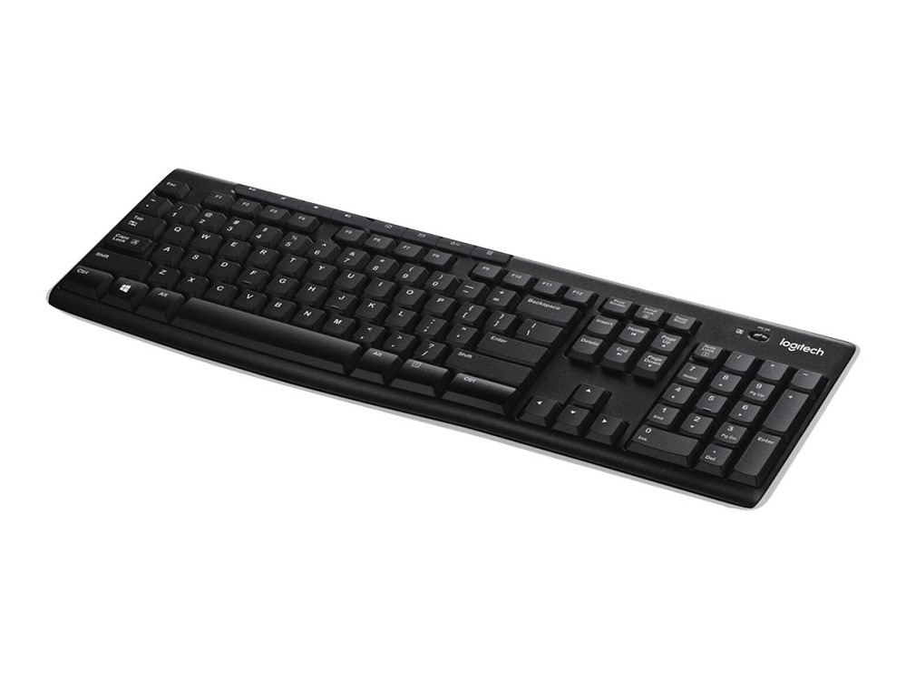 Logitech Wireless Keyboard K270 - Tastatur - kabel