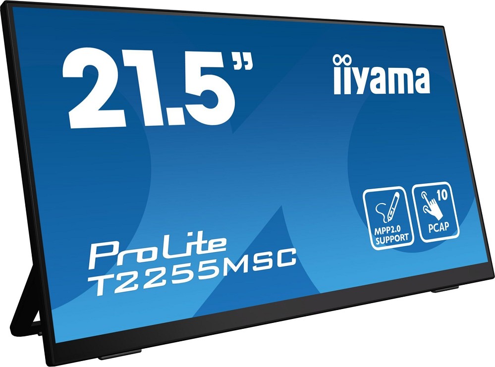 iiyama T2255MSC-B1 – 21,5", 1920 × 1080, IPS, Touch *B-Ware* hinten