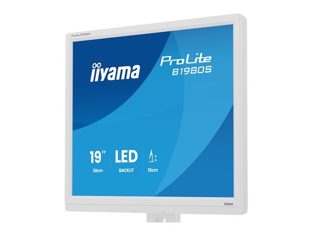 iiyama ProLite B1980S-W1 - LED-Monitor - 48 cm (19 rechts