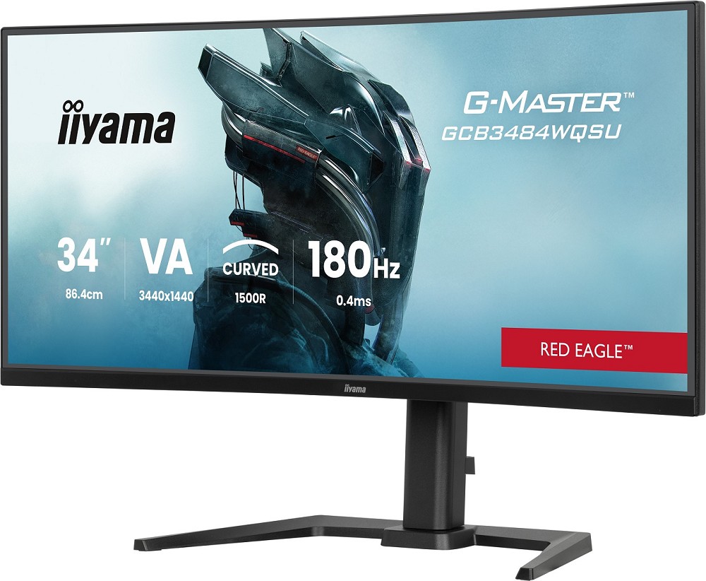 iiyama G-MASTER GCB3484WQSU-B1 Computerbildschirm links