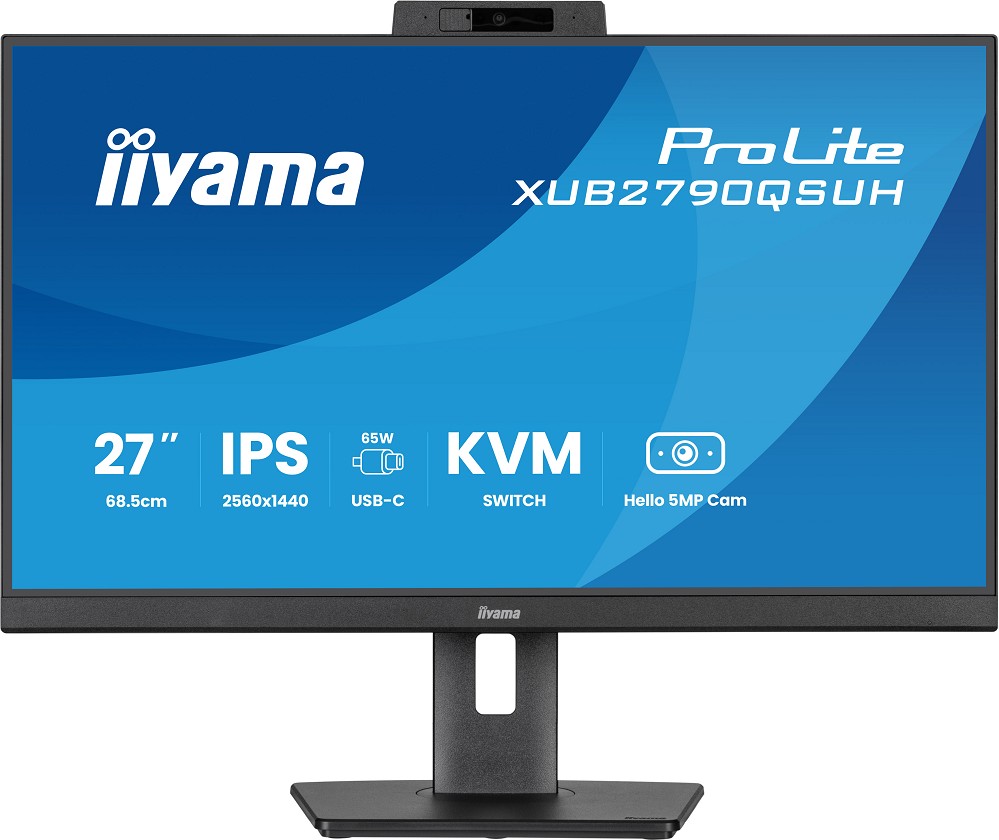 iiyama ProLite XUB2790QSUH-B2 - Monitor 27" (68,6 cm) - 2560 hinten